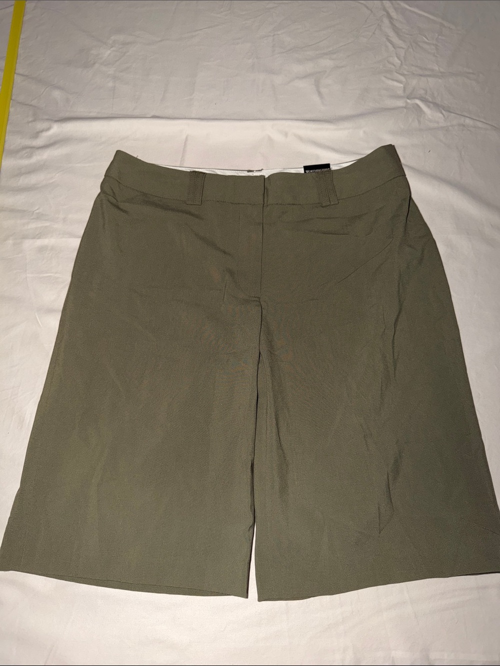 Worthington Olive Green Knee-Length Shorts